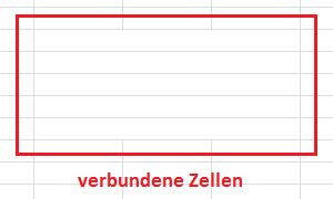 Beispiel: verbundene Zellen