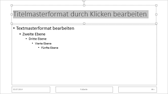 Abbildung: Platzhalter Titelmasterformat