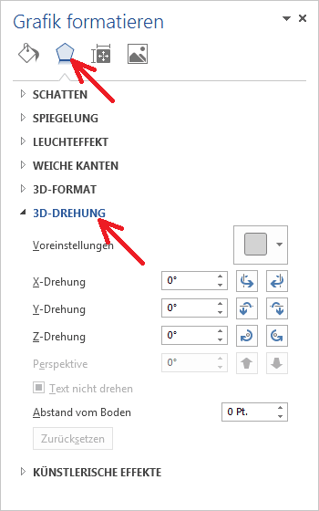 Abbildung: Grafik formatieren