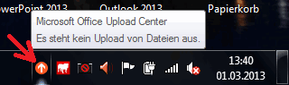 Abbildung: Uploadcenter