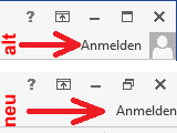 Abbildung: Anmeldung OneDrive